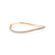 Bold Infinity Bangle/ Diamonds - HIBA JABER