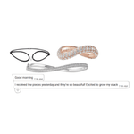 عرض الصورة في المعرض، Bold Infinity Ring I Diamonds - HIBA JABER