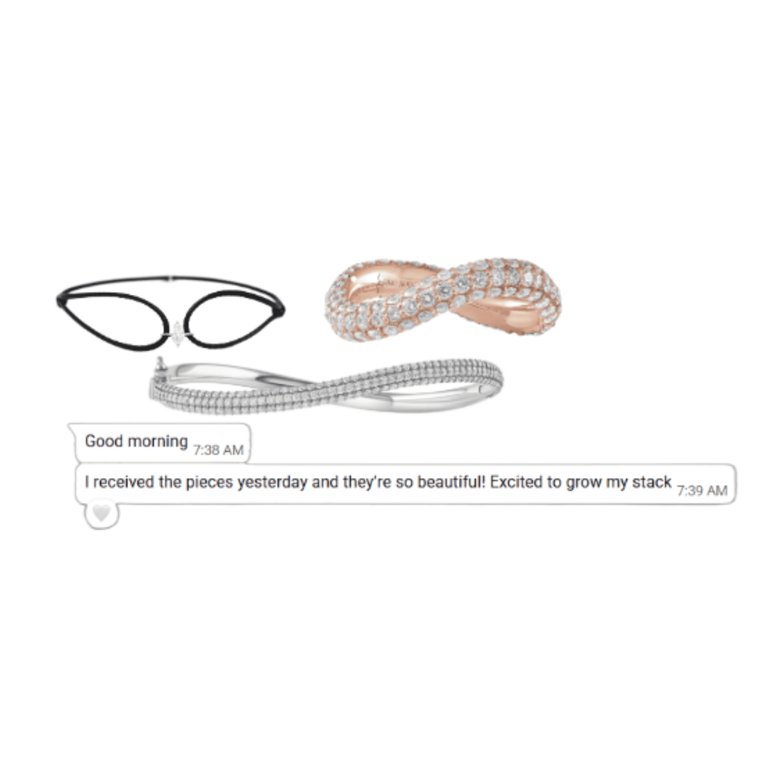Bold Infinity Ring I Diamonds - HIBA JABER