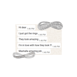 Load image into Gallery viewer, Bold Infinity Ring I Diamonds - HIBA JABER