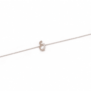 Chain Bracelet with Two Letters ر ع - HIBA JABER