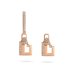 Load image into Gallery viewer, Charm Huggies - HIBA JABER

