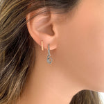 Load image into Gallery viewer, Charm Huggy - with Diamonds - HIBA JABER
