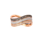 تحميل الصورة في عارض المعرض, Cropped Infinity Band Ring - White Gold - HIBA JABER
