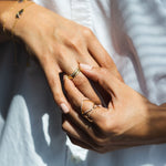 تحميل الصورة في عارض المعرض, Cropped Infinity Double Banded Ring - HIBA JABER
