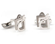 Cufflink for Men Two Letters - HIBA JABER