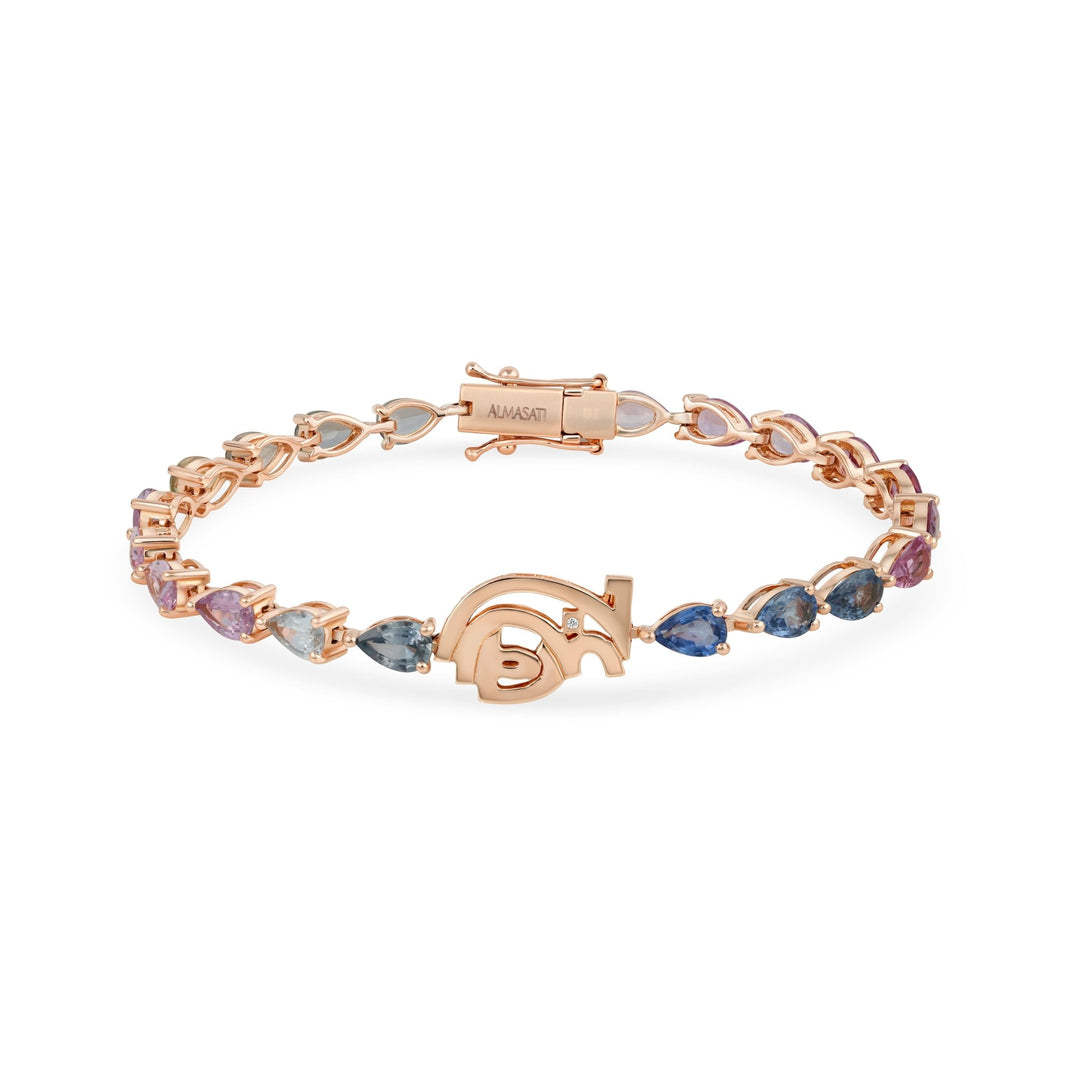 Customized Gemstone Bracelet - HIBA JABER