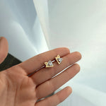 تحميل الصورة في عارض المعرض, Customized Set of Earrings with diamonds - HIBA JABER
