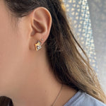 تحميل الصورة في عارض المعرض, Customized Set of Earrings with diamonds - HIBA JABER

