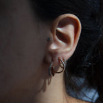 تحميل الصورة في عارض المعرض, Dainty Infinity Hoop Set / Large - HIBA JABER
