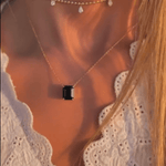 Load image into Gallery viewer, Dark Blue Sapphire Necklace / 4.29cts - HIBA JABER
