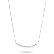 Diamond Hearts Necklace - HIBA JABER