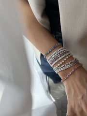 Diamond Marquise Tennis Bracelet 0.24ct Each - HIBA JABER