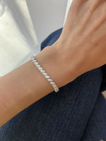 Load image into Gallery viewer, Diamond Marquise Tennis Bracelet 0.24ct Each - HIBA JABER