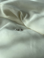 عرض الصورة في المعرض، Diamond Solitaire Earrings I 0.3cts Each - HIBA JABER