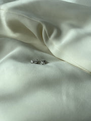 Diamond Solitaire Earrings I 0.3cts Each - HIBA JABER