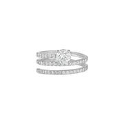Diamond Spiral Ring - HIBA JABER