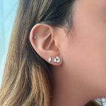 تحميل الصورة في عارض المعرض, Diamond Stud Earring - 0.24ct - HIBA JABER
