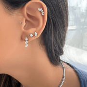 Diamond Stud Earring - 0.24ct - HIBA JABER