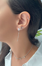 Diamond Stud Earring - HIBA JABER