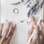 تحميل الصورة في عارض المعرض, Double Banded Rings - Set in Precious Stones - HIBA JABER
