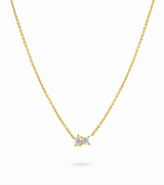 عرض الصورة في المعرض، Duo Sparkle Diamond Necklace - HIBA JABER