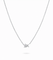 Duo Sparkle Diamond Necklace - HIBA JABER