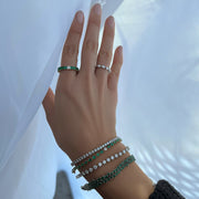 Emerald Princess Odd Out Out Ring - HIBA JABER
