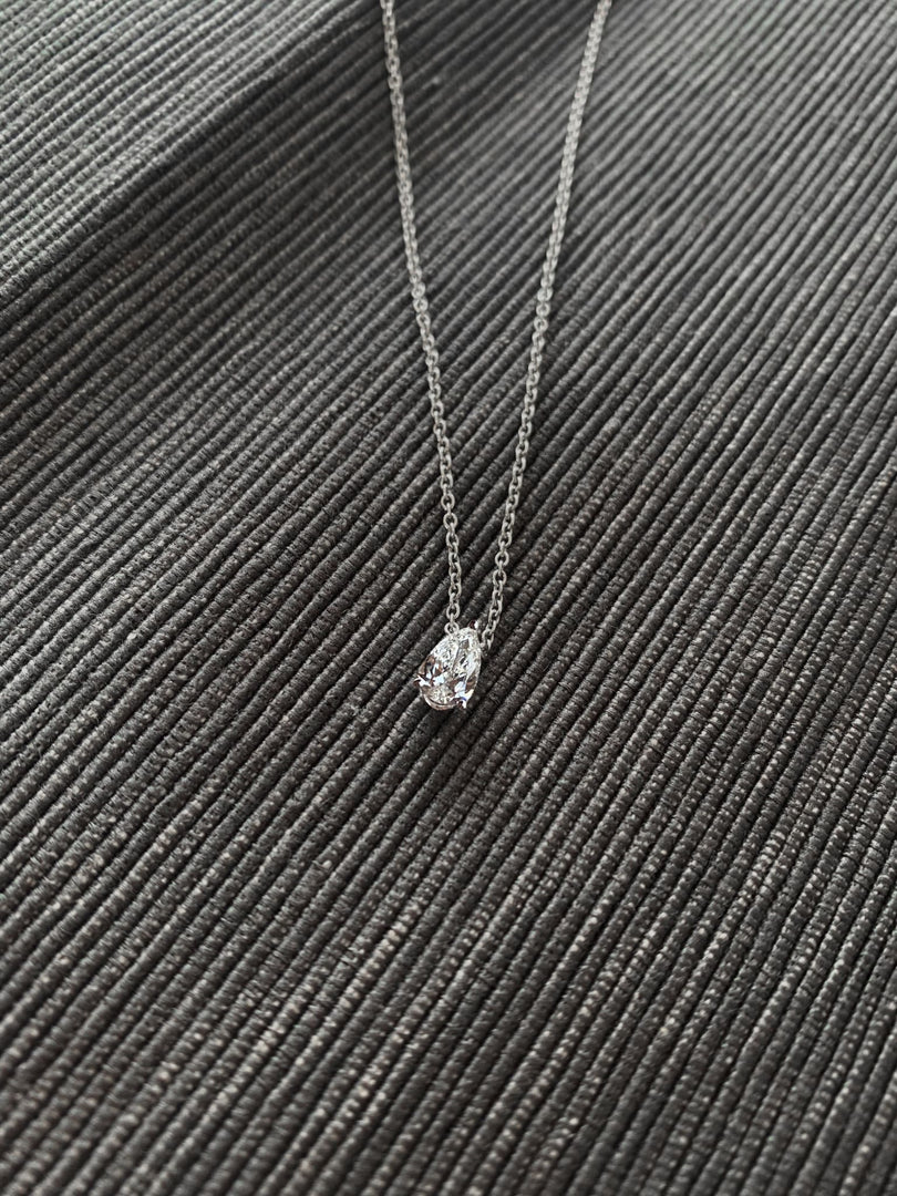 Fancy Shape Diamond Necklace / 0.5ct - HIBA JABER