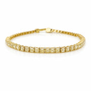 Fancy Yellow Diamond Tennis Bracelet 0.16 Each - HIBA JABER