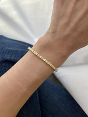 Fancy Yellow Diamond Tennis Bracelet 0.25 Each - HIBA JABER