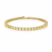 Fancy Yellow Diamond Tennis Bracelet 0.25 Each - HIBA JABER