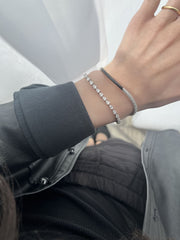 Femininity Infinity Bangle - Colored Enamel - HIBA JABER