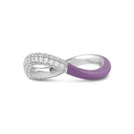 Load image into Gallery viewer, Femininity Infinity Bold Ring - Pink Enamel - HIBA JABER
