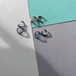 تحميل الصورة في عارض المعرض, Femininity Infinity Hoops - Enamel - HIBA JABER
