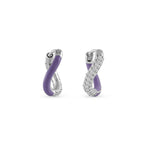 تحميل الصورة في عارض المعرض, Femininity Infinity Hoops - Enamel - HIBA JABER
