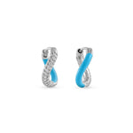 تحميل الصورة في عارض المعرض, Femininity Infinity Hoops - Enamel - HIBA JABER
