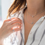 تحميل الصورة في عارض المعرض, Flat Top Initial Pinki Ring - HIBA JABER
