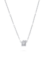 Load image into Gallery viewer, Four Letter Chain Necklace - Meem, Ha, Alef &amp; Fa - HIBA JABER
