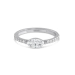 Load image into Gallery viewer, Horizantal Marquise Diamond Ring - HIBA JABER
