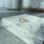 تحميل الصورة في عارض المعرض, Infinity Band Ring - White Diamonds - HIBA JABER
