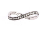 تحميل الصورة في عارض المعرض, Infinity Band Ring with Pave Diamonds - HIBA JABER
