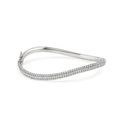 Infinity Bold Bangle with Diamonds - HIBA JABER
