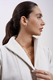 Infinity Bold Hoop Set - HIBA JABER