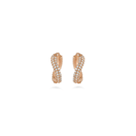 تحميل الصورة في عارض المعرض, Infinity Bold Hoop Set - White Gold - HIBA JABER
