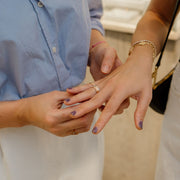Infinity Ring - Pave Diamonds - HIBA JABER