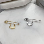 تحميل الصورة في عارض المعرض, Initial Baby Pin - HIBA JABER
