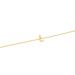 عرض الصورة في المعرض، Initial Chain Bracelet Set In Diamonds - HIBA JABER