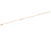 Initial Chain Bracelet Set In Diamonds - HIBA JABER