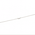 عرض الصورة في المعرض، Initial Chain Bracelet Set In Diamonds - HIBA JABER